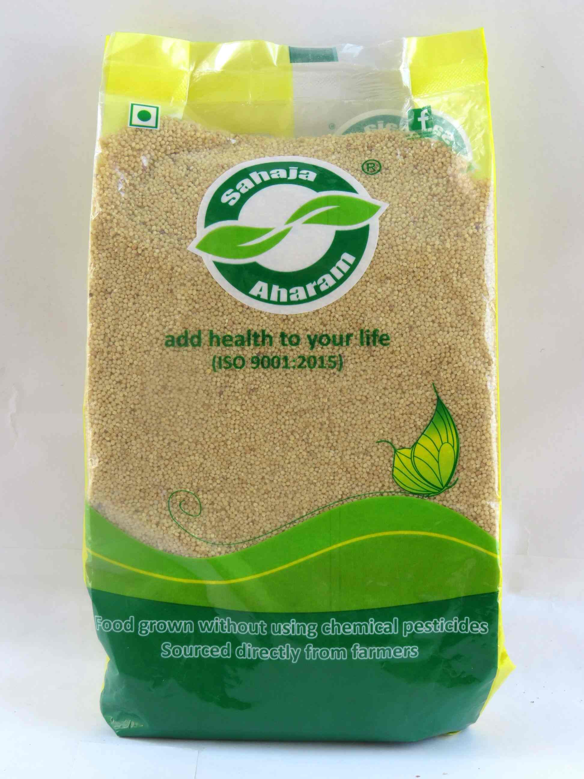 Sahaja Foxtail Millet Rice