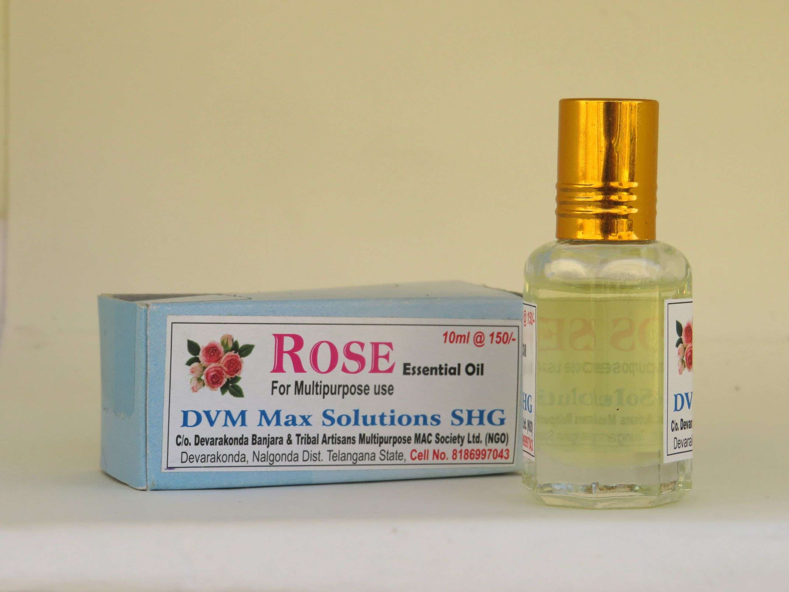 Sahaja Rose Oil 10 ML